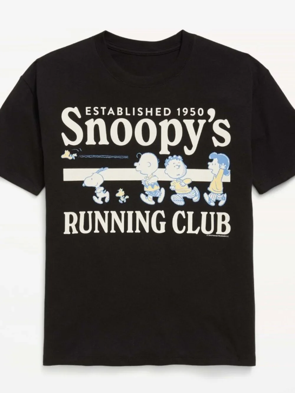 Peanuts Snoopy Oversized Graphic T-Shirt for Girls Size S (6-7)  NWT